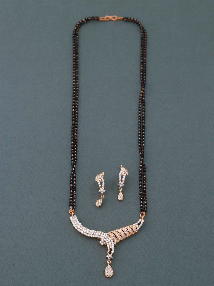 Rose Gold Heidi Mangalsutra Set