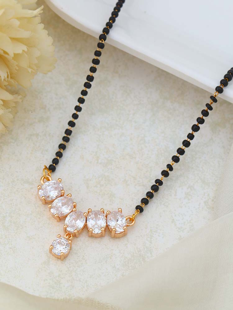 Rose Gold Lavani Mangalsutra - EOSS