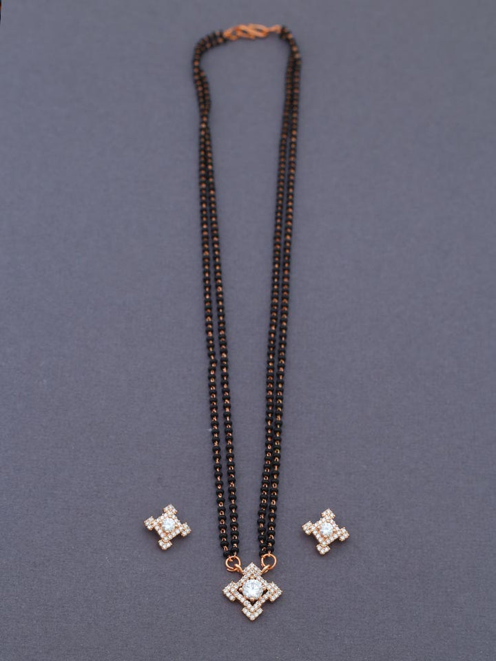 Rose Gold Mesi Mangalsutra Set