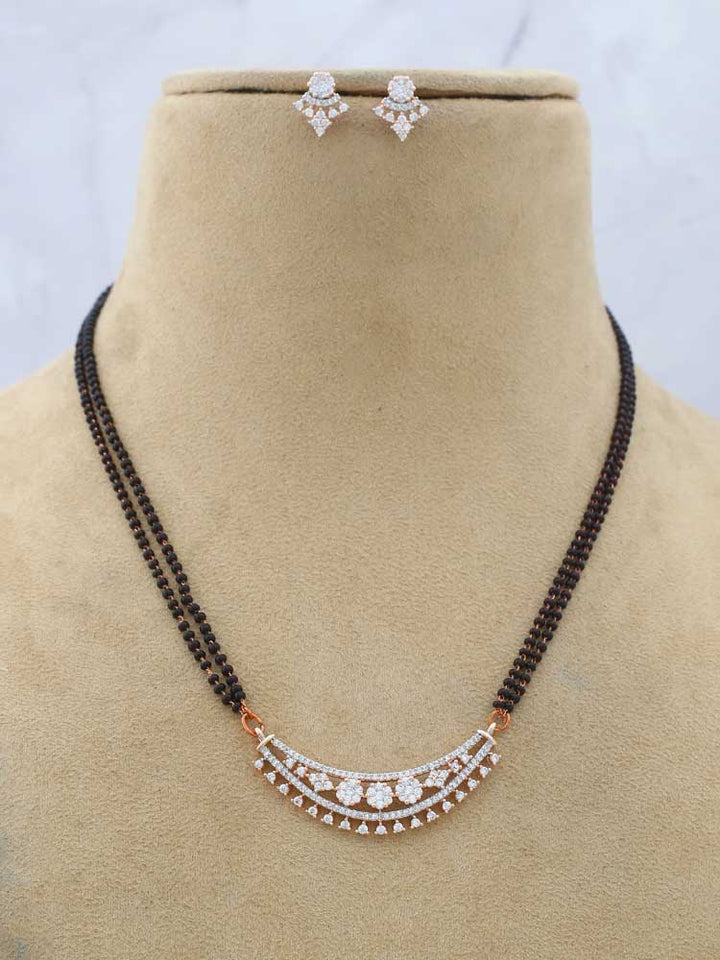 Rosegold Nashwa Mangalsutra Set