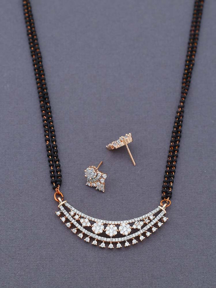 Rosegold Nashwa Mangalsutra Set