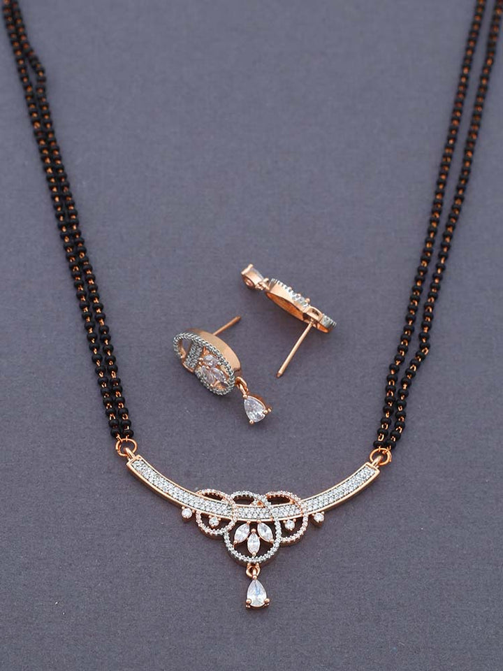 Rosegold Oni Mangalsutra Set