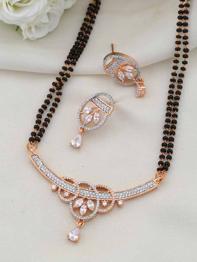 Rosegold Oni Mangalsutra Set