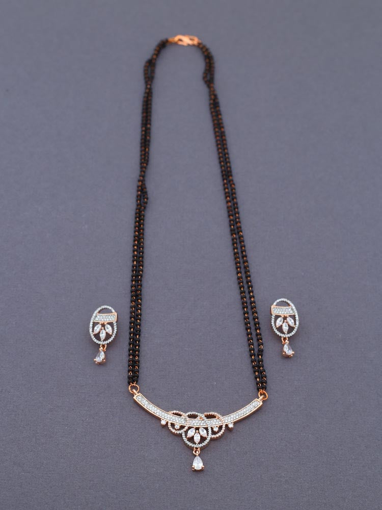 Rosegold Oni Mangalsutra Set