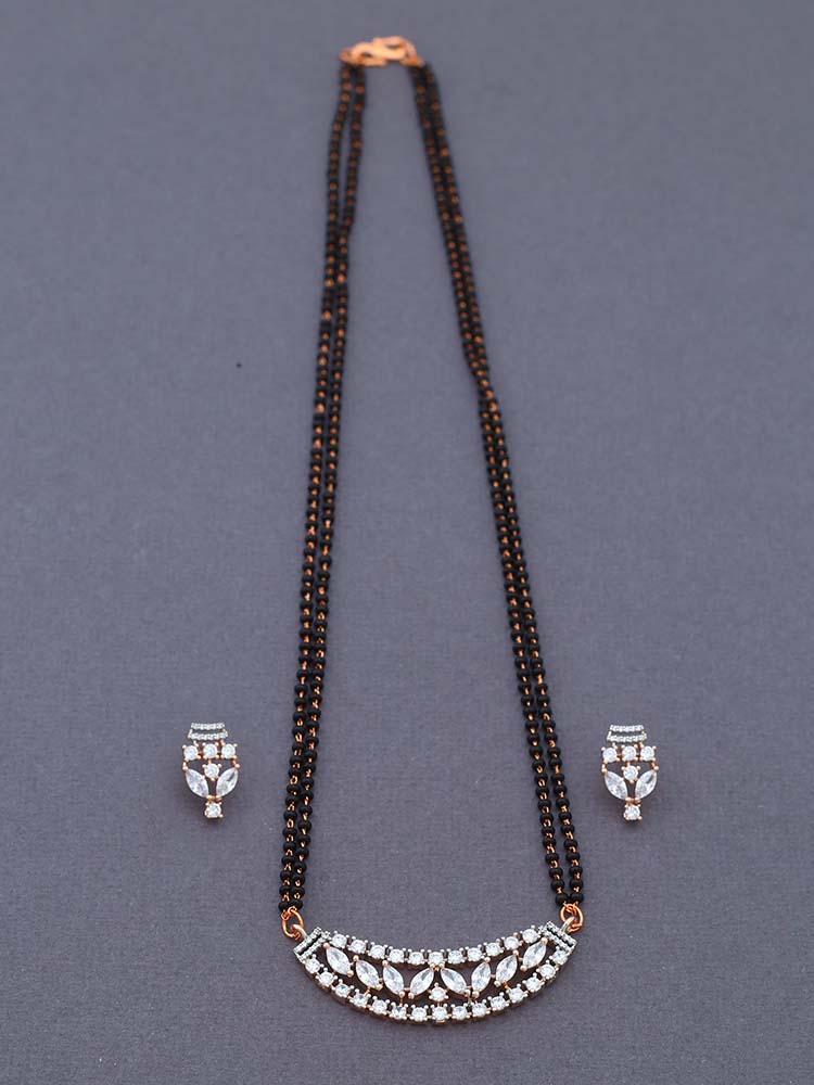 Rosegold Oseye Mangalsutra Set