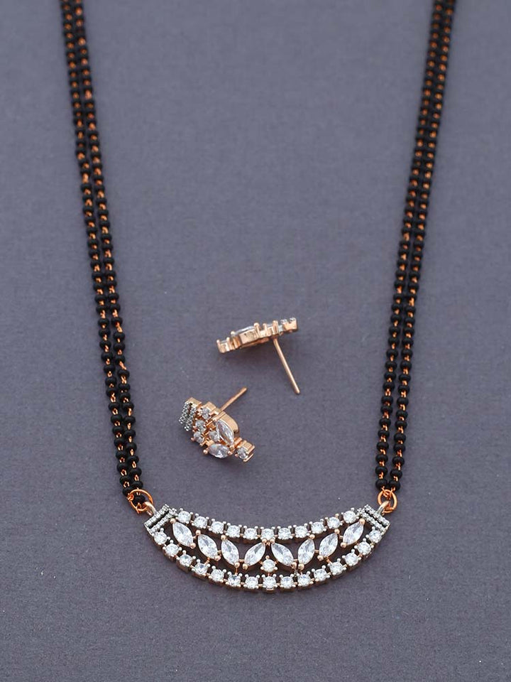 Rosegold Oseye Mangalsutra Set