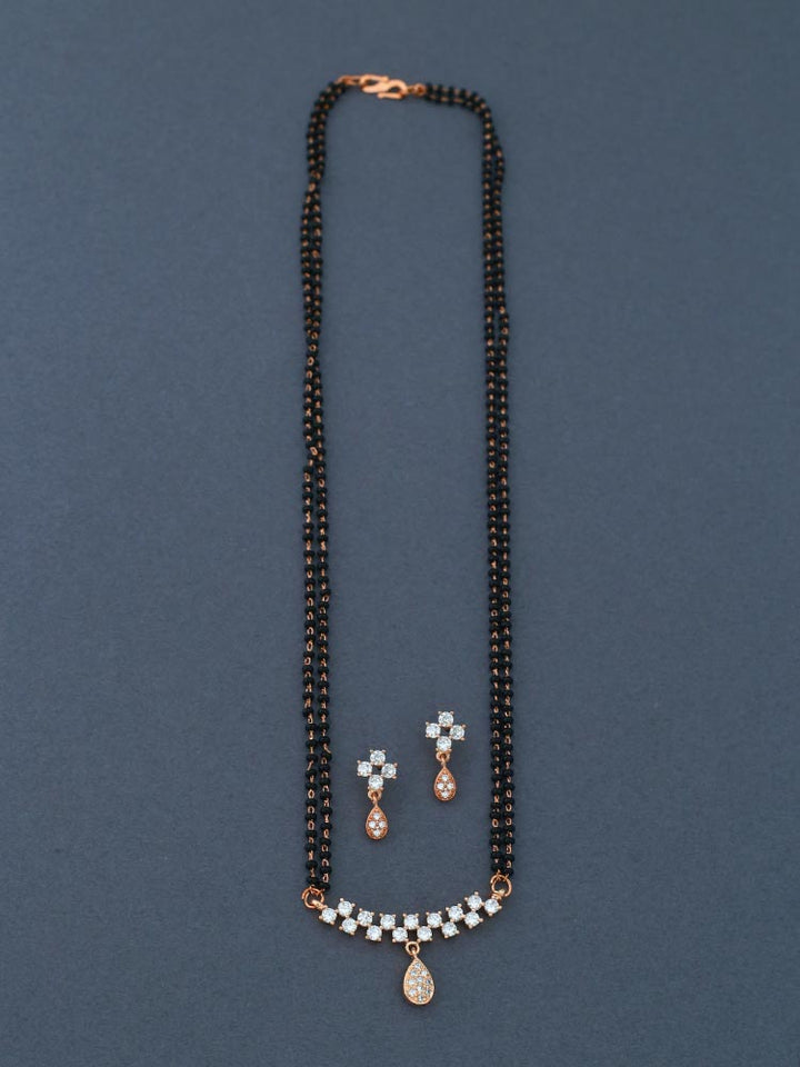 Rose Gold Rizky Mangalsutra Set
