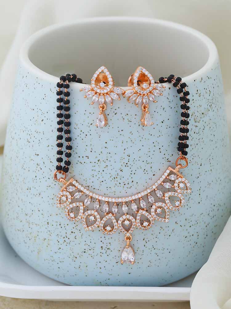 Rosegold Traulie Mangalsutra Set