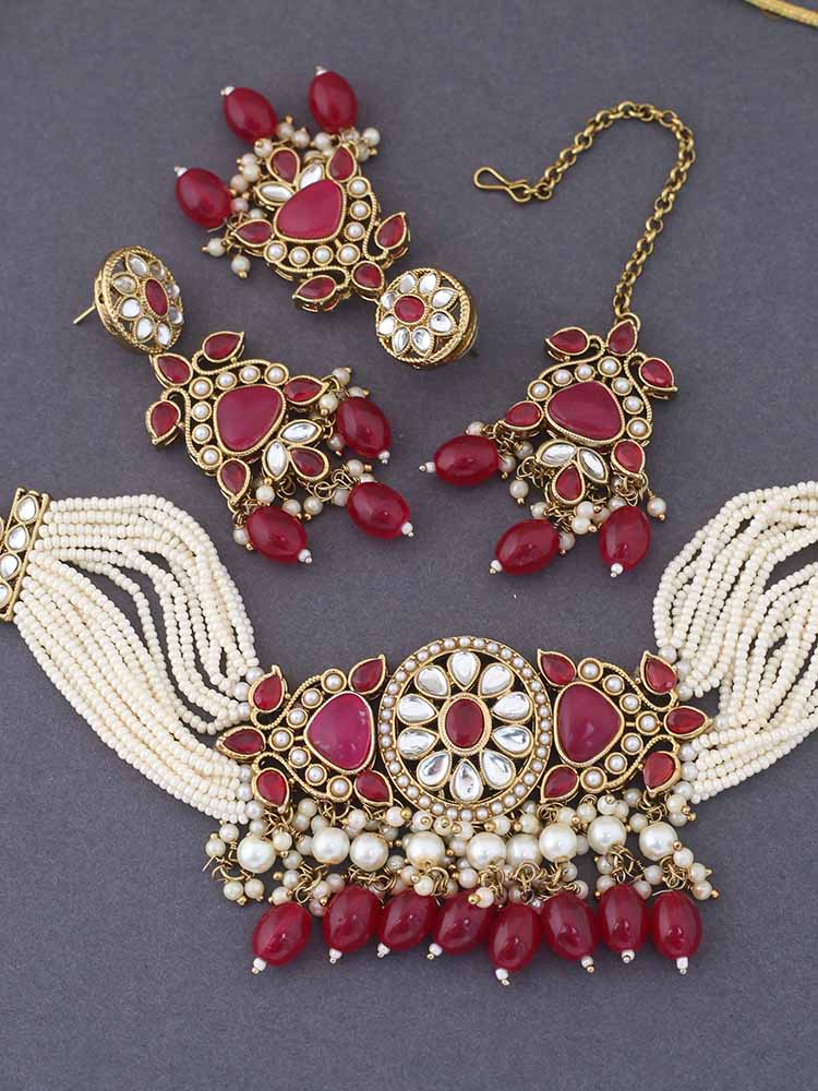 Ruby Aysa Jewellery Set