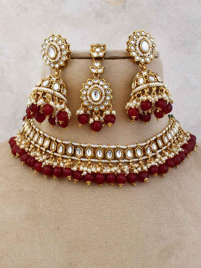 Ruby Bhavika Jewellery set - Bling Bag