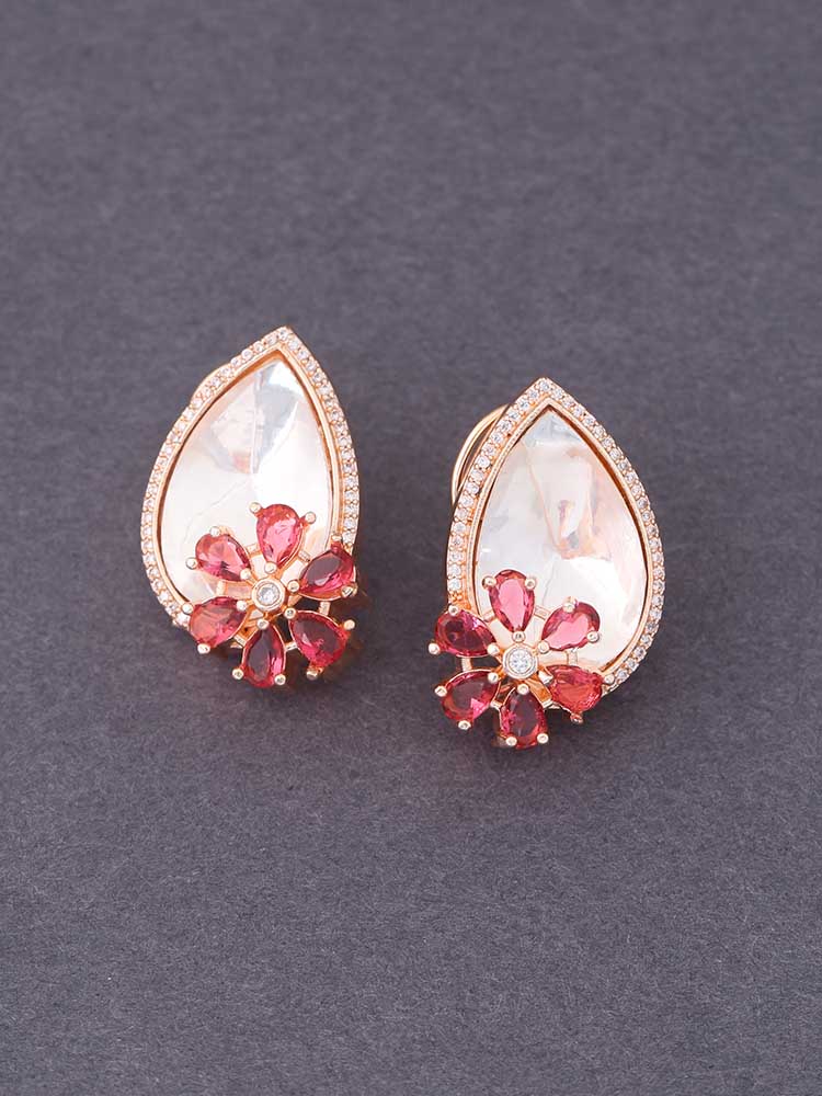 Ruby Catalina Zirconia Studs - EOSS