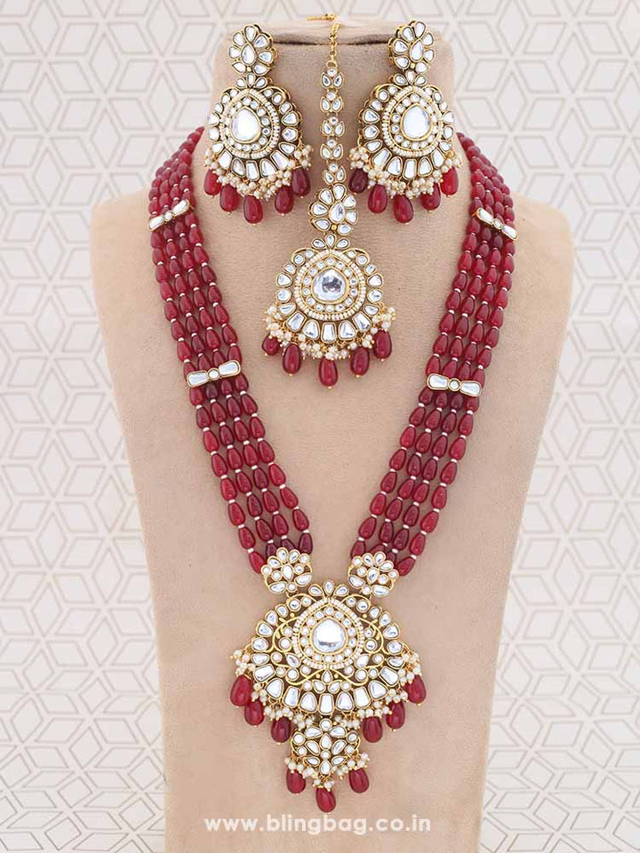 Ruby Daruka Jewellery Set