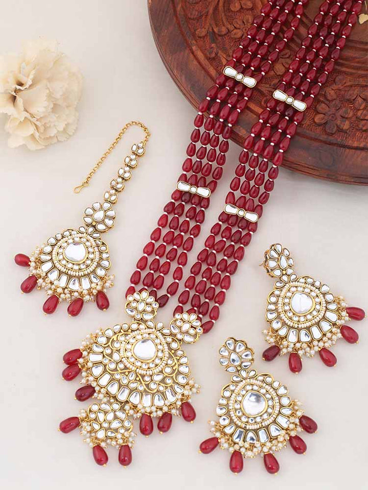Ruby Daruka Jewellery Set