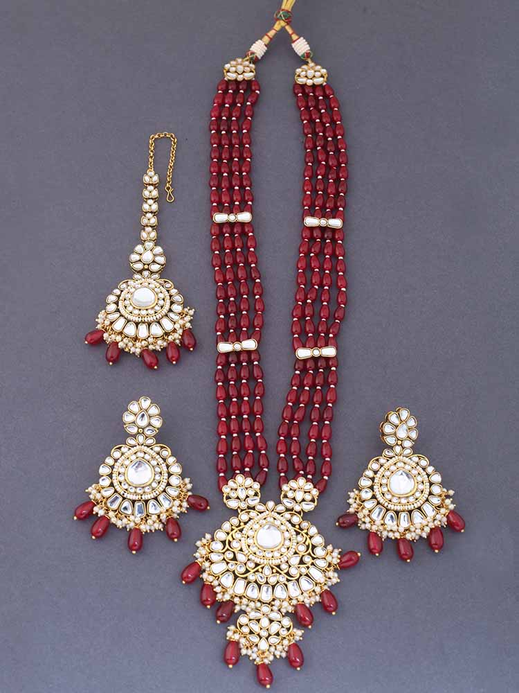 Ruby Daruka Jewellery Set