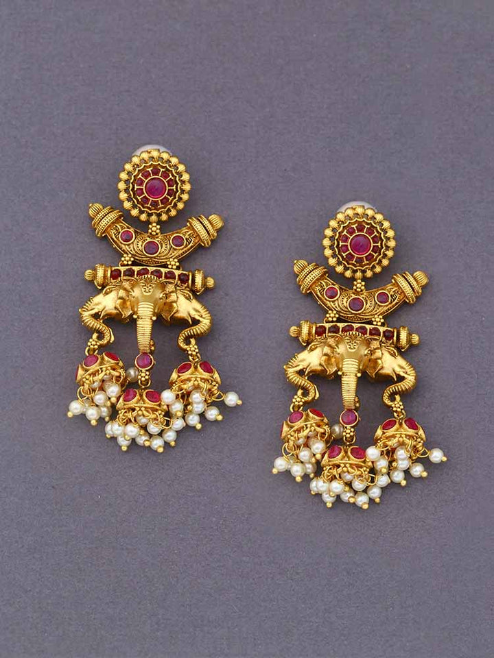 Ruby Gunadhish Danglers