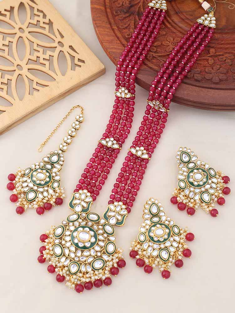 Ruby Indeera Jewellery Set