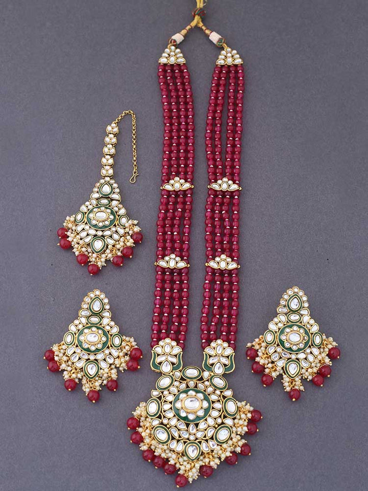 Ruby Indeera Jewellery Set