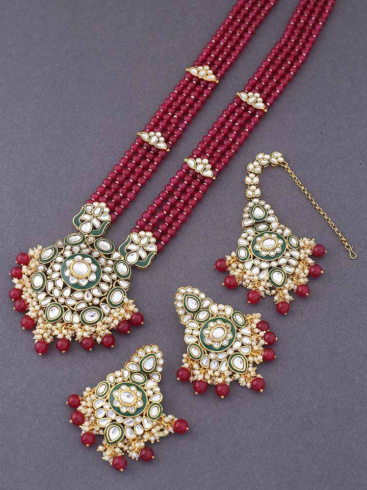 Ruby Indeera Jewellery Set
