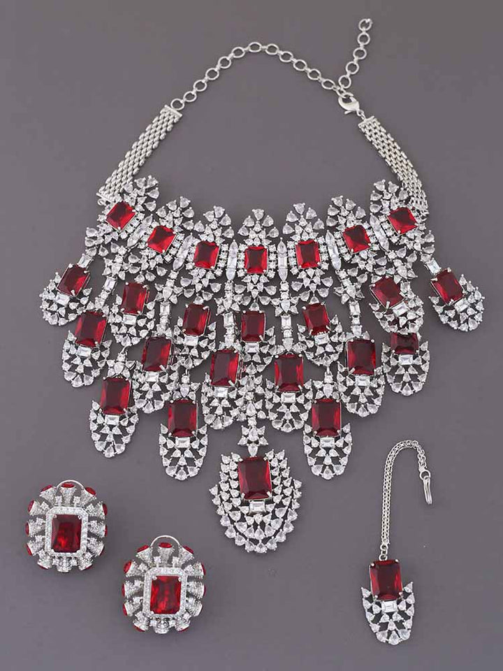 Ruby Kiara Bridal Jewellery Set