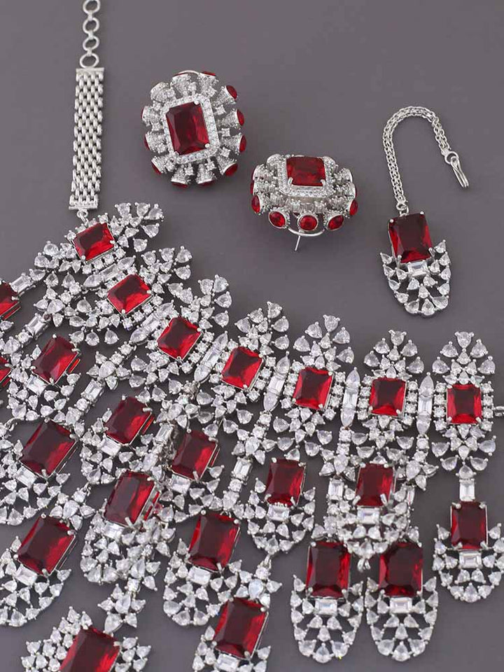 Ruby Kiara Bridal Jewellery Set