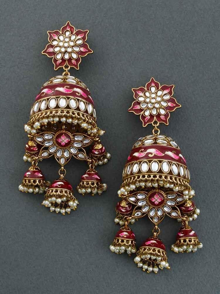 Ruby Kristina Jhumkis - Bling Bag