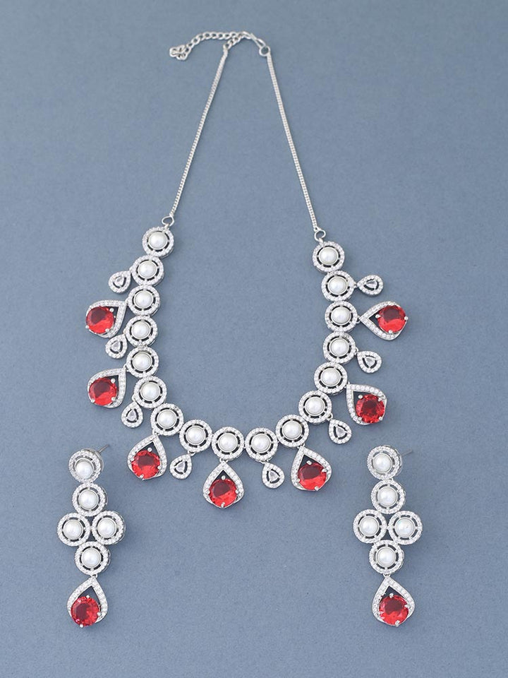 Ruby Perry Zirconia Jewellery Set