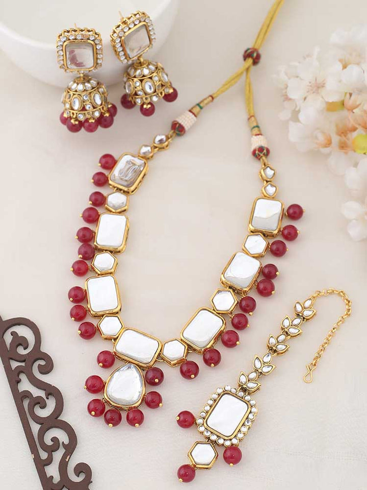 Ruby Rishita Jewellery Set