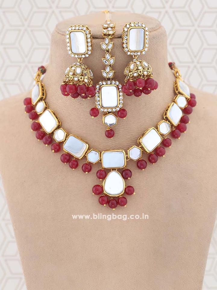 Ruby Rishita Jewellery Set