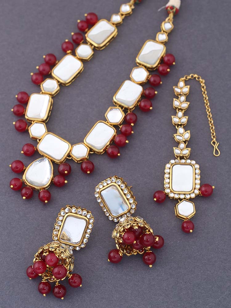Ruby Rishita Jewellery Set