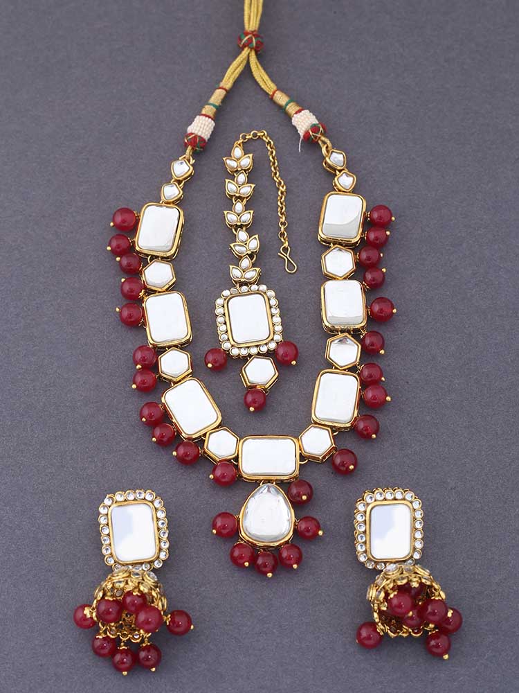 Ruby Rishita Jewellery Set
