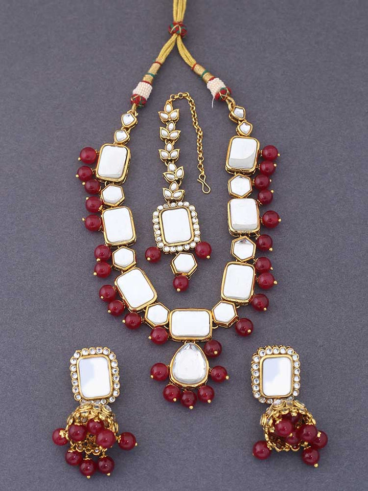 Ruby Rishita Jewellery Set