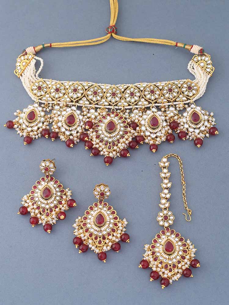 Ruby Shaleena Jewellery Set