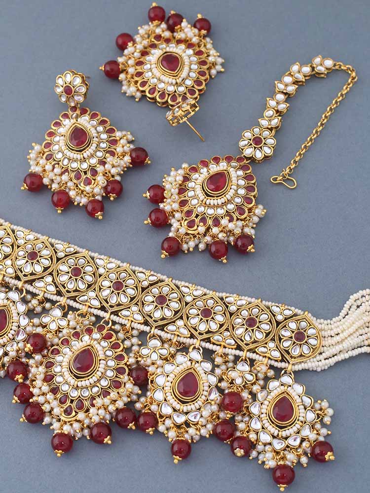 Ruby Shaleena Jewellery Set