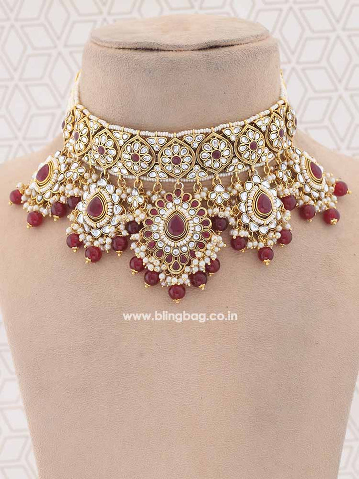 Ruby Shaleena Jewellery Set