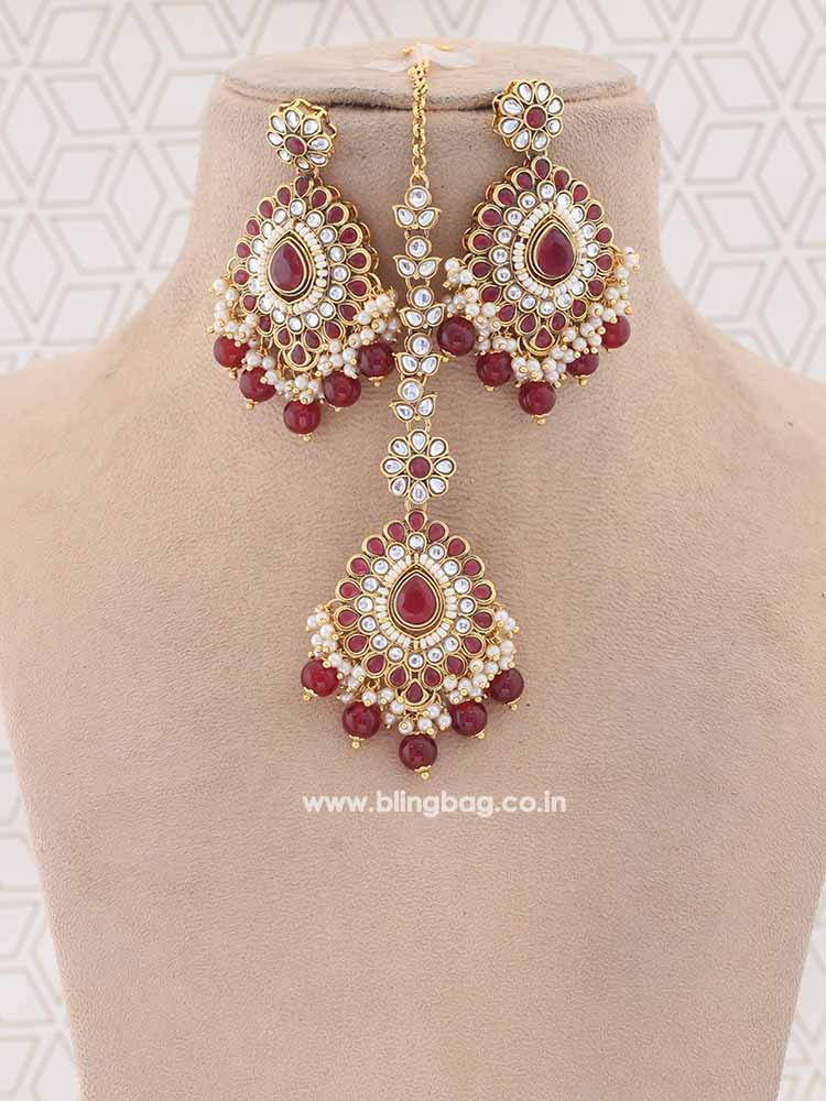 Ruby Shaleena Jewellery Set