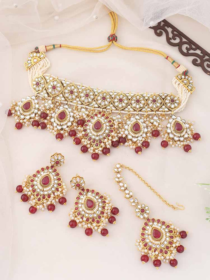 Ruby Shaleena Jewellery Set