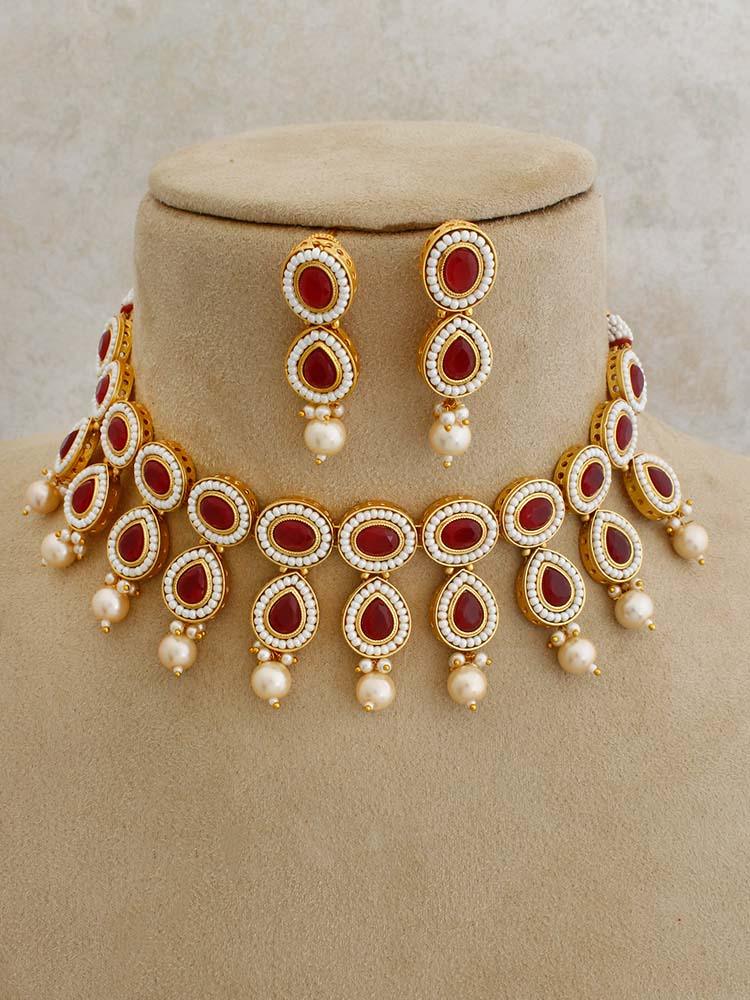 Ruby Gyan Jewellery Set - Bling Bag