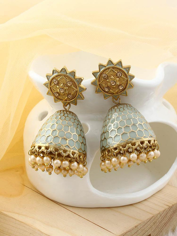 Smoke Bell Jhumkis - Bling Bag