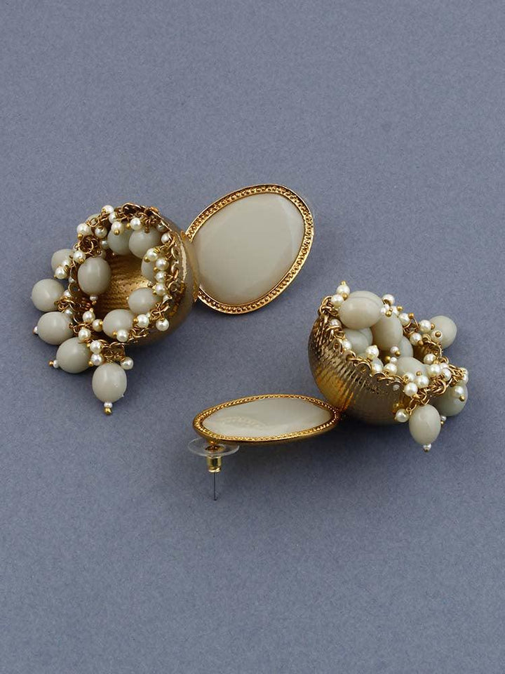 Smoke Magna Shesha Jhumkis - Bling Bag