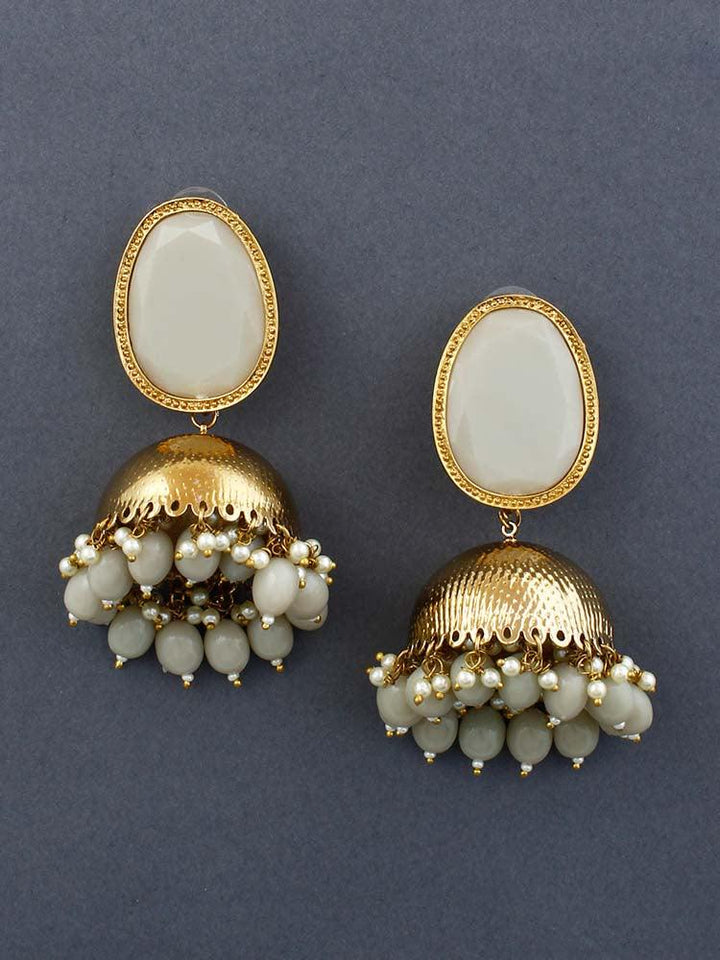 Smoke Magna Shesha Jhumkis - Bling Bag