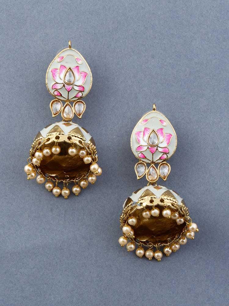 Smoke Rudra Jhumkis - Bling Bag