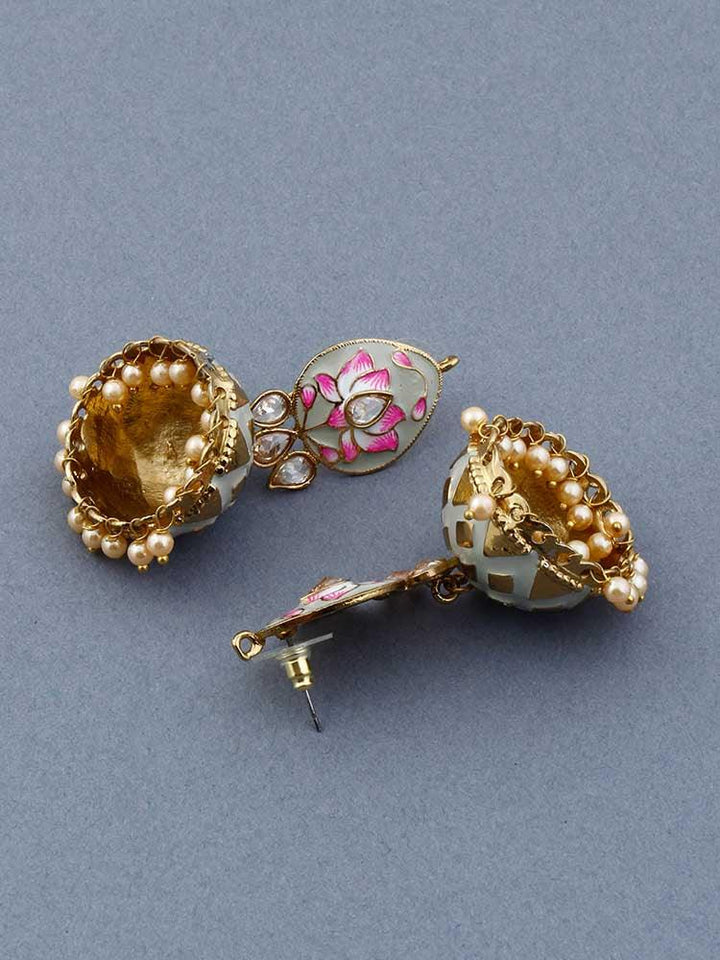 Smoke Rudra Jhumkis - Bling Bag