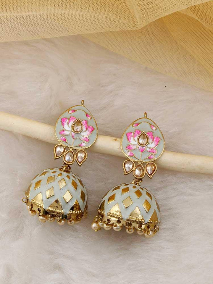 Smoke Rudra Jhumkis - Bling Bag