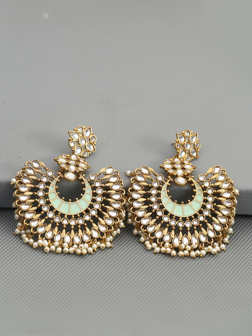 earrings - Bling Bag Smoke Chakra Designer Earrings