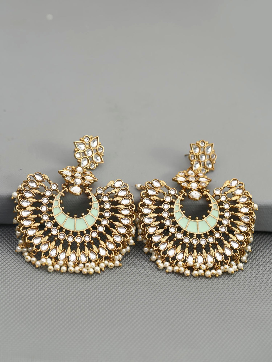 earrings - Bling Bag Smoke Chakra Designer Earrings