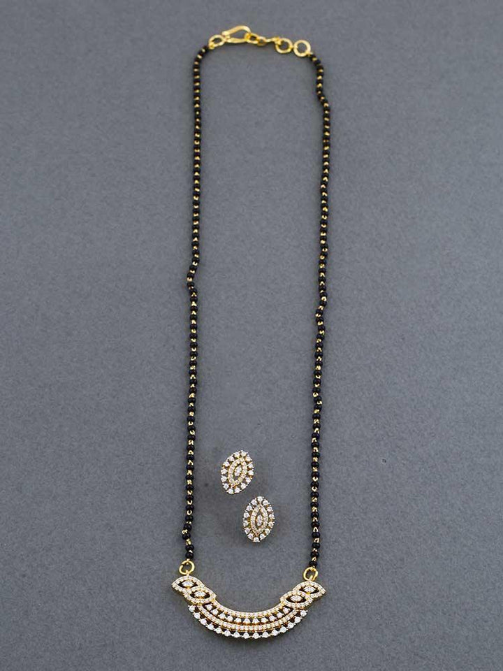 Shafali Pendant Mangalsutra Set - Bling Bag