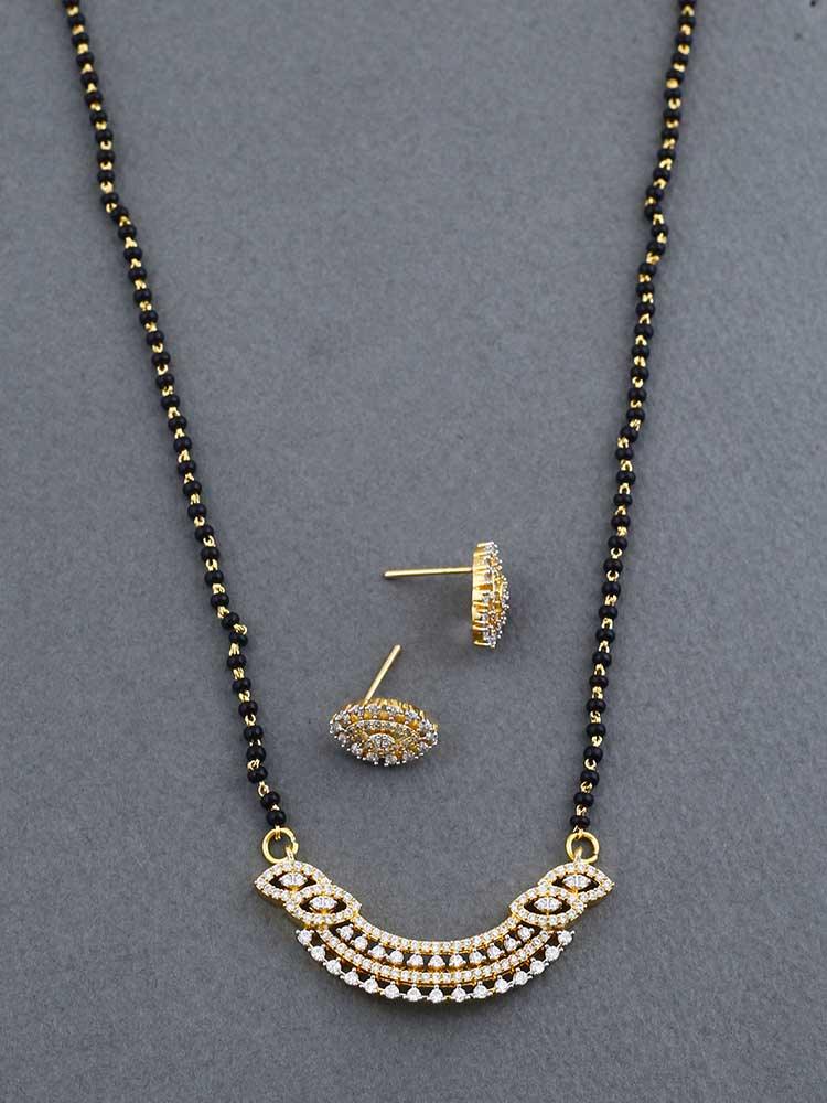 Shafali Pendant Mangalsutra Set - Bling Bag