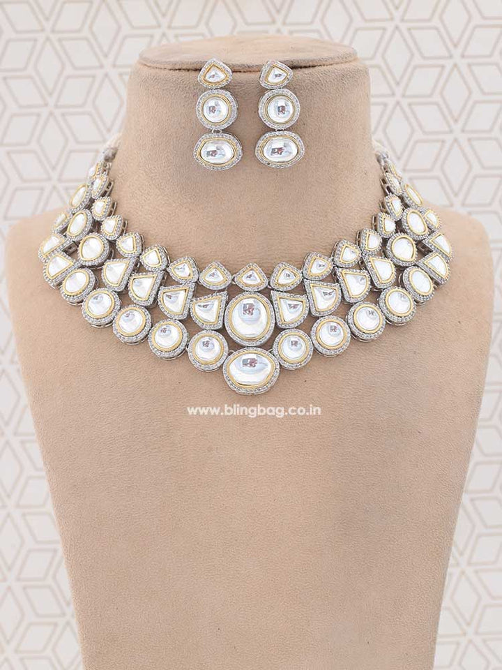 Silver Cora Zirconia Jewellery Set