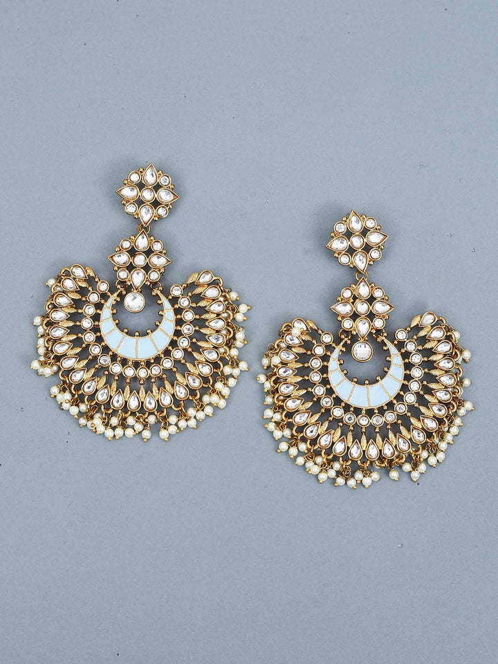 earrings - Bling Bag Sky Chakra Designer Earrings