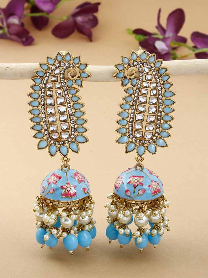 Sky Kaashi Jhumkis - Bling Bag